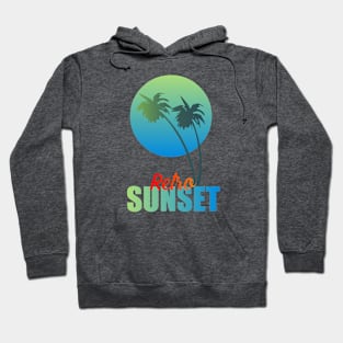 Retro sunset Hoodie